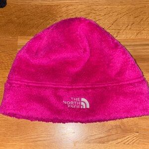 The North Face Kids Magenta Fleece Hat